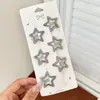 Pasador de Peluche de Estrella Colorida para Mujer Otoño e Invierno Niños Pinza Lateral para el Cabello 2025 Nuevo Pinza de Pato para Flequillo Accesorios para el Cabello