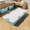 Caja de Almacenamiento Debajo de la Cama para Uso Doméstico, Organizador de Colchas, Caja Debajo de la Cama con Ruedas y Tapa, Caja de Almacenamiento de Ropa Extra Grande
