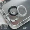 Serie de Cuerdas para Teléfono y Gomas para el Cabello de Color Gelatina Fresca y Dulce Accesorios para el Cabello de Color Macarrón de Alto Valor Goma para el Cabello de Alta Elasticidad