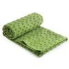Nueva Toalla de Yoga con Bolsa de Malla Antideslizante Engrosada Alfombrilla de Yoga Toalla Punto de Flor de Ciruelo Microfibra Toalla de Yoga al por Mayor