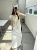 Blusa de lino Han Xun estilo japonés, ambiente relajado, ligera y transpirable, top con manga de volantes pequeña, estilo verano 2026, 26648
