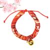 Collar estilo japonés de dibujos animados con campana y estilo Joyería hecha a mano Collar para perro gato mascota