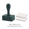Nuevo Producto Transfronterizo Mango de Madera Sello de Esponja para Colorear Almohadilla de Tinta para Diario DIY Materiales para Difuminar Herramientas para Colorear Venta al por Mayor