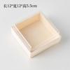 Caja de embalaje para tarta de queso doble vasca roja de red de 4, 6, 6 y 7 pulgadas con corte Qi Feng de queso helado.