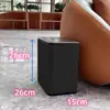 Basurero Doméstico 2025 Nuevo para Inodoro Baño con Tapa Dormitorio Sala de Estar Accesible Lujo Gama Alta Alto Valor Acero Inoxidable