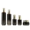 Juego de Botellas de Vidrio de Color Degradado en Stock para Dispensar Tónico, Loción y Esencia; Botella de Vidrio para Crema Cosmética de 50g