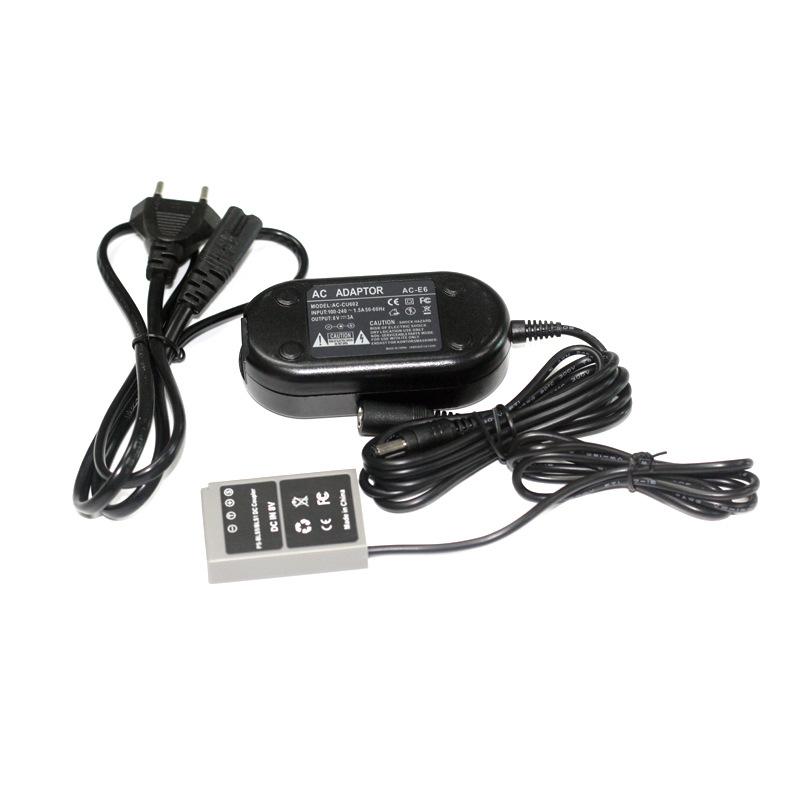 BLS5假电池DC5.5母+AC-E6适配器5