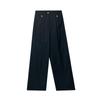 EVERTRUE 2024 primavera nuevo estilo coreano pantalones de pierna ancha para mujer estilo coreano pantalones de cintura alta pantalones de fregado 33995