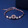 Nuevo Trébol de Cuatro Hojas de la Suerte Pulsera de Proyección de Fotos en 100 Idiomas Trébol de la Suerte Moda Sencilla Lujo Accesible Versátil