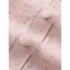 Cardigã Feminino Tricô Manga Longa Gola Redonda Bolinhas Coloridas Algodão 2025 Primavera e Outono Jaqueta Suéter Fina