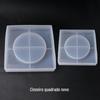 Yu Meiren Molde para Cinzeiro de Gota de Cristal DIY Molde para Cinzeiro Quadrado Novo Molde para Cinzeiro Espelhado