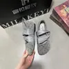 Zapatos Mary Jane de lunares estilo francés para aumentar la altura para mujer, otoño 2026, mocasines de ballet versátiles con cordones, venta al por mayor