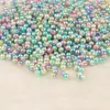 Cuentas Redondas de Imitación Perla ABS de Colores de 4-10 mm con Agujero para Pendientes de Bricolaje, Accesorios para el Cabello, Pulseras y Cuentas Sueltas