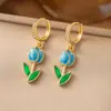 Collar de cereza roja de vino de alta calidad para mujer 2024, nueva moda, diseño de nicho de lujo ligero, cadena de clavícula, exquisita cadena para el cuello