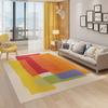 Alfombra de Gateo para Habitación Infantil Ins Arcoíris, Absorbente de Agua, Antideslizante, Resistente al Desgaste, Alfombra de Sala de Estar de Cachemira Sintética, Venta al por Mayor y Dropshipping