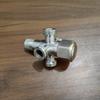 Válvula de triángulo universal de acero inoxidable 304 para agua fría y caliente, una entrada, más válvulas de ángulo, una salida, dos salidas, tres salidas, cuatro salidas