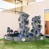 Estalactite Externa Pedra Taihu Vila Chão Tanque de Peixes Água Corrente Jardim Taihu Grande Ornamento Rocha Externa Pátio