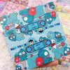 10cm Fofo Desenho Animado Comida Brinquedo Xiaoxin Aperto Cartão Cabeça Joia Cartão Cartão Dobrado Papel Cartão Pequeno Cartão Material de Embalagem para Cartão Lote