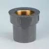 Tubo ancla Huanyu Zhongshan UPVC Estándar diario junta de diente interno de cobre boquilla de diente interno industria Accesorios de tubería estándar diario ácido y álcali resistente industrial