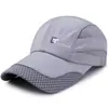Gorra de béisbol suave de gasa TC con visera de pico de pato de secado rápido para protección solar y pesca, gorra deportiva para hombres y mujeres