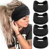 Banda Elástica Deportiva para el Cabello de Color Sólido Ancha Banda para el Cabello de Yoga Antitranspirante Absorbe el Sudor Diadema Macaron Banda para el Cabello de Cintura para Mujeres