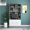 Gabinete de vino moderno minimalista contra la pared aparador de comedor para el hogar decoración de partición de recibidor de sala de estar armario de almacenamiento armario lateral aparador