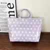 Bolsas de Tote de Color Sólido Personalizadas con Estampado de Letras de la Fábrica de Origen, Estilo Transfronterizo de Moda, Bolsos de Mano de Verano para Mujer Más Vendidos