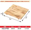 Esterilla de Madera Aislante para Arroz en Olla de Barro, Tabla de Madera para Olla de Piedra, Base de Placa de Hierro, Bandeja de Madera, Salvamanteles Antiescaldado, Base de Madera