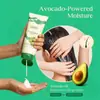 Tk Venta Caliente Transfronteriza Aguacate Hidratante Acondicionador sin Enjuague OEM Nutritivo Mejora el Frizz Acondicionador sin Enjuague 200mL