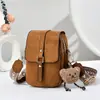Bolsa Retro para Teléfono Móvil para Mujer, Nuevo Estilo Cruzado Primavera y Verano, Bolso Pequeño Versátil de Nicho de Gran Capacidad, Bolso Cruzado Pequeño Ligero de Moda para Mujer