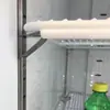 Tiras de cartão para geladeira tiras de suporte de prateleira de freezer tiras de grade de aço inoxidável fivelas tiras de prateleira de armazenamento tiras de escada acessórios de grade de arame para freezer