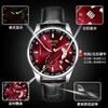 Reloj de hombre auténtico resistente al agua tendencia reloj hueco reloj de cuarzo reloj luminoso resistente al agua correa de acero fino venta al por mayor