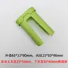 Cubiertas para Pies de Escritorio y Silla de Estudiante Aula Escolar Entrenamiento Clase de Tutoría Almohadillas Antideslizantes Resistentes al Desgaste Accesorios de Plástico Elevadores