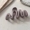 Onda de alta qualidade tubarão clipe grampo de cabelo feminino de volta cabeça updo grampo de cabelo grande grampo de cabelo cocar aperto de cabelo