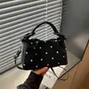 Bolso de Mano Plegado de Lunares Estilo Coreano 2026 Asa Nudosa Bolsa Nube Bolso de Hombro Cruzado de Moda Bolso Casual para Mujer