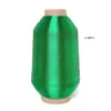 Fio de Bordado Computadorizado Ms Redondo Dourado e Prateado Fio para Ponto Cruz DIY Fio Metálico Alta Resistência 150D Fio Dourado para Bordado Borla