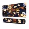 Alfombrilla de Ratón Chica Tono Claro Tamaño Extra Grande Anime Alfombrilla para Computadora Bloqueo de Borde para Portátil Alfombrilla para Teclado Parte Superior de Tela Alfombrilla Grande para Mesa Oficina