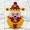 Chaveiro do Ano do Carneiro Carneiro Ganhe uma Fortuna Boneco de Borracha Macia Pingente Desenho Animado 2027 Boneco do Ano do Carneiro Ovelhinha Ornamento Presente