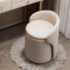 Banqueta de Maquiagem Estilo Nórdico para Casa Cadeira de Encosto Luxo Leve Mesa de Vestir Famosa na Internet para Meninas Bonita Quarto Simples Cadeira de Unhas