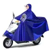 Nuevo Impermeable Especial Tallas Grandes Estilo Largo Simple/Doble Poncho de Lluvia Grueso Anti-Torrente Para Motocicleta Eléctrica Scooter Eléctrico Hombres Mujeres