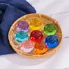 Enfeites de pãozinho de cristal, decorações de mesa, prosperidade e sucesso, negócios prósperos, pãezinhos da sorte, decorações para presente de nova loja