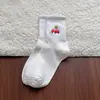 Calcetines de Navidad para Mujer, Calcetines Rojos de Media Pantorrilla para el Año de Nacimiento, Parejas, Estudiantes, Regalos de Navidad, Calcetines Largos, Venta al por Mayor desde Zhuji