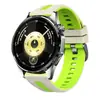 Para Huawei Gt6 Gt Pulseira de Silicone Pulseira de Silicone de Duas Cores 22mm Pulseira de Reposição Neutra para Smartwatch