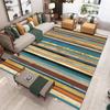 Estilo Nórdico Sofá Sencillo Mesa de Café Felpudo de Piso Alfombra de Sala de Estar de Área Grande Absorbente de Agua Alfombra para Mesita de Noche de Dormitorio en Casa Terciopelo de Cristal