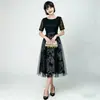 Novo vestido de noite do Sudeste Asiático para mulheres, estilo longo slim fit, elegante vestido de festa, vestido para madrinha, vestido de performance para mulheres