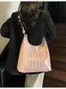 Diseño Nicho Transfronterizo Bolso de Axila para Mujer Primavera 2025 Nuevo Moda Retro Simple Gran Capacidad Bolso de Hombro Casual
