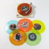 Posavasos de CD Muy Retro, Tapetes para Cerveza de Disco de Vinilo, Posavasos de Plástico para Café y Té, Productos Transfronterizos, Venta Directa de Fabricantes
