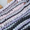 2.5cm Encaje Plegado de Lunares de Doble Capa Adornos Accesorios Materiales Hechos a Mano para DIY Cinta Accesorios para el Cabello Decoración para Portatarjetas