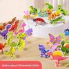 3D 3D animal puzzle Crianças Fun insetos criativos brinquedos diy educação infantil montado cartão de quebra-cabeça montado
