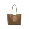 Axila Trabalho Deslocamento de Alta Qualidade Grande Capacidade Bolsa Tote Feminina Couro Genuíno Moda Bolsa de Ombro Feminina Bolsas de Mão Tecidas
